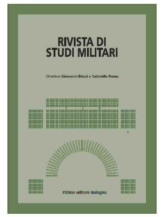 Rivista di Studi Militari