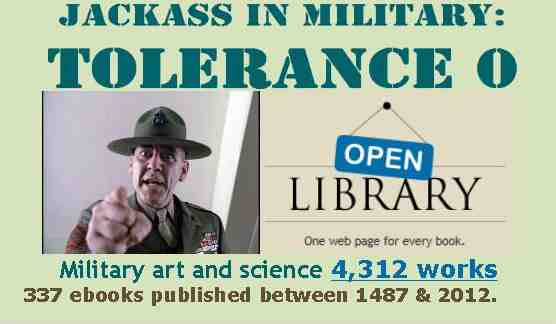 Jackass in military tolerance 0