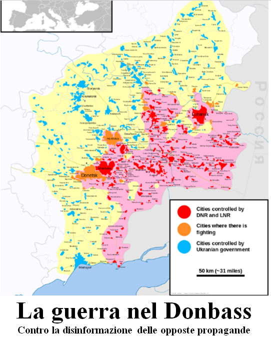 La guerra del Donbass