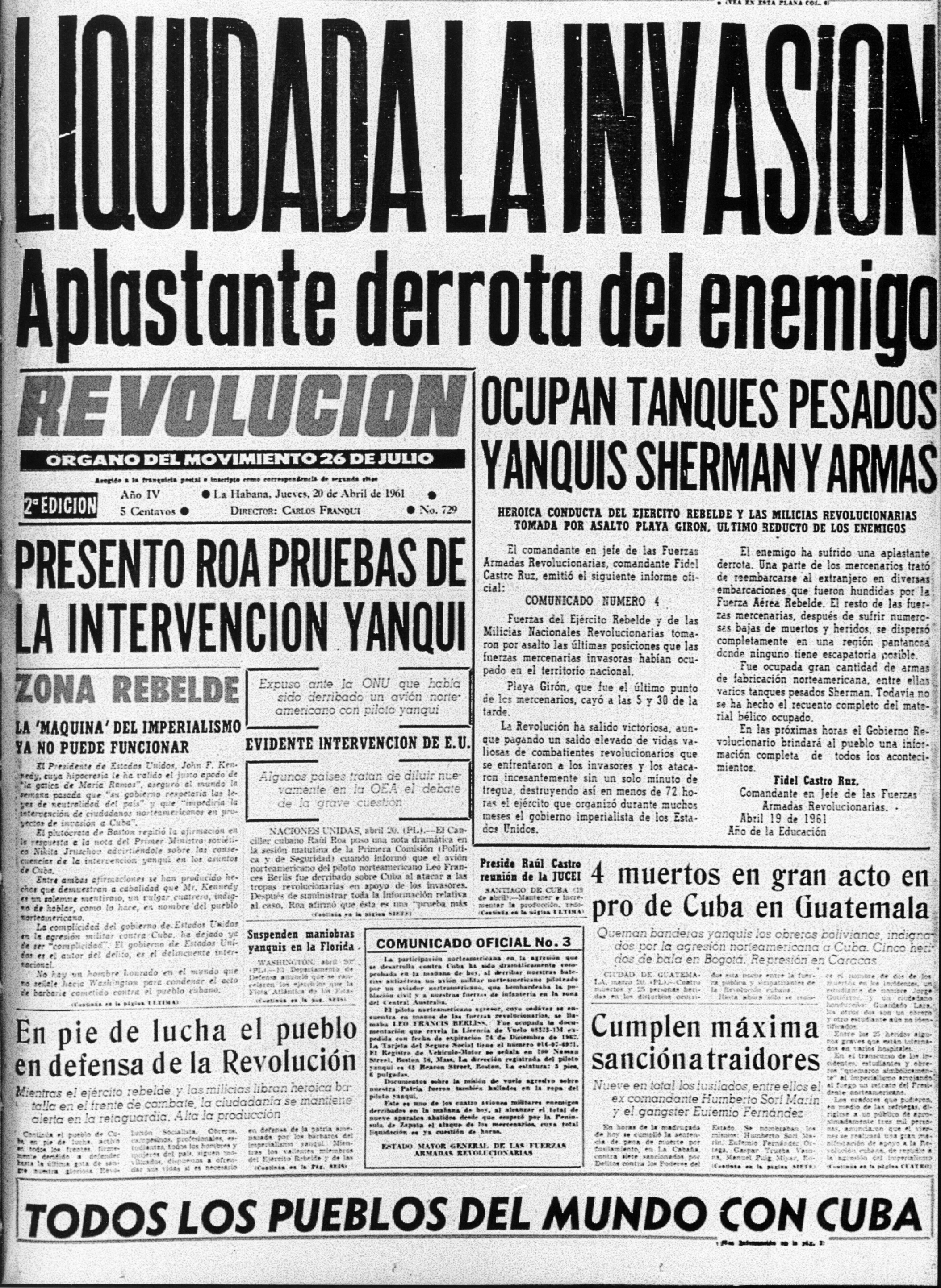 46 - Una delle prime edizioni del 20 aprile 1961