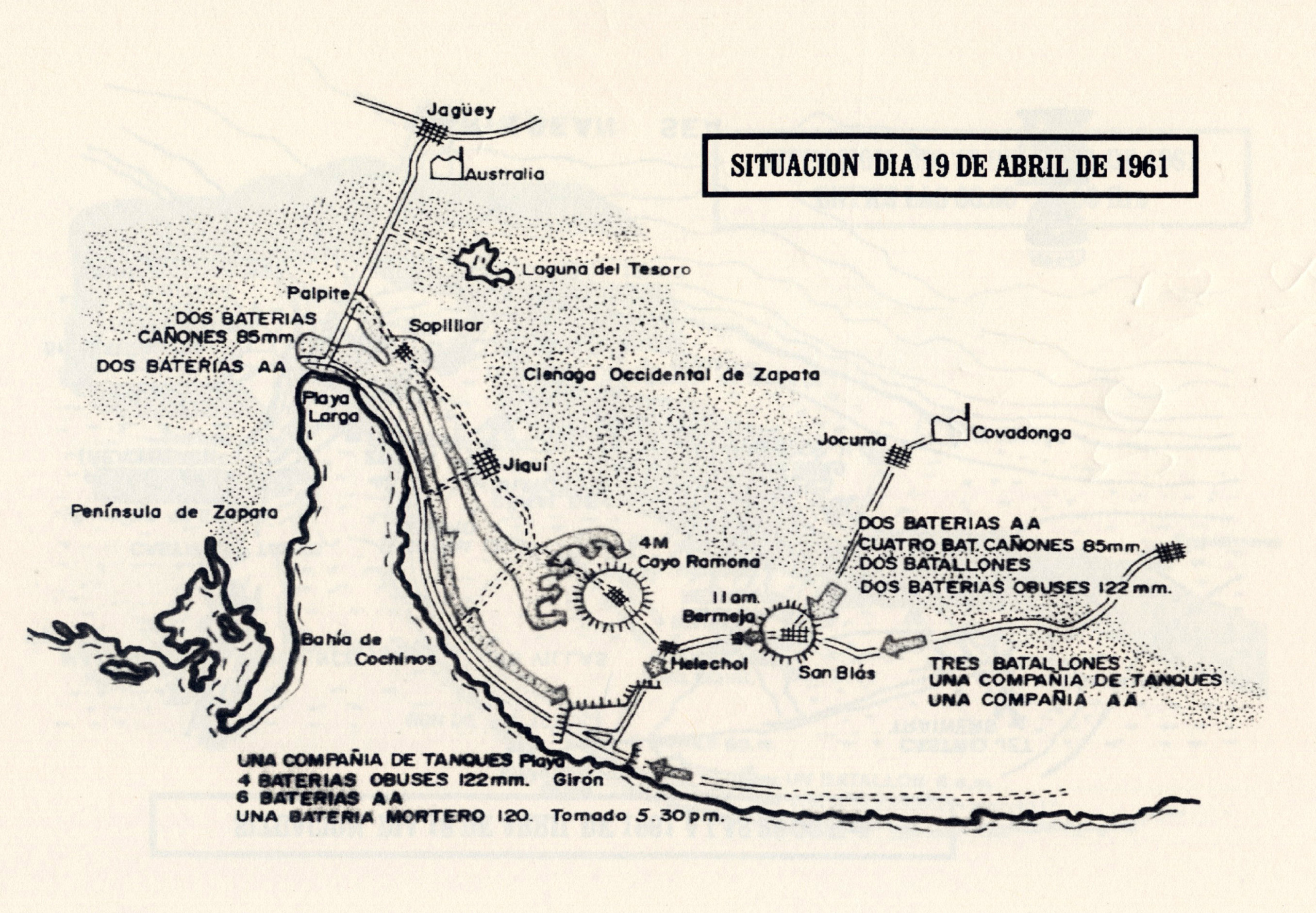 49 - Mappa -Situazione 19 Aprile ore 06,00-12,00